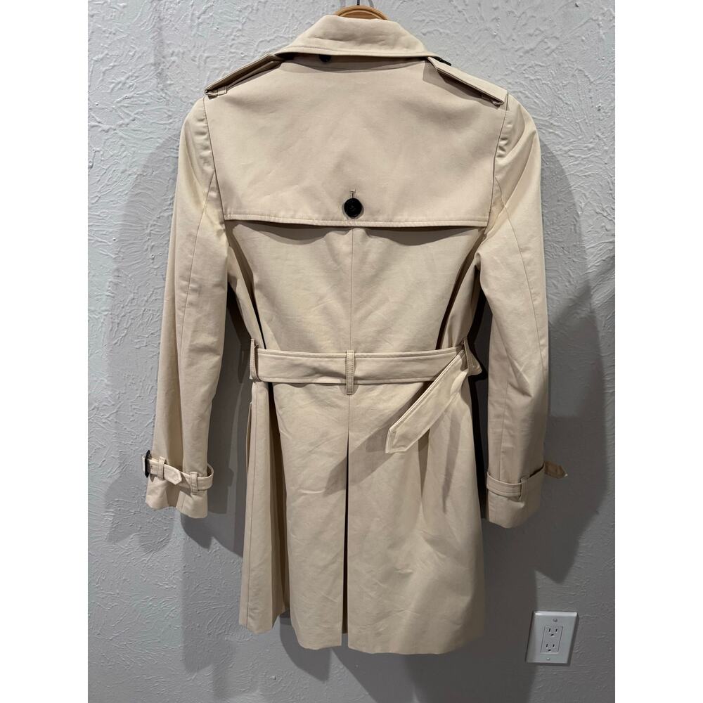 Jack Wills UK British Classic Trench Coat US Size 4 - Picture 7 of 11
